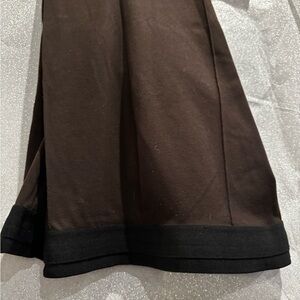 Style & Co. Brown and Black Leggings with Tapered Cut